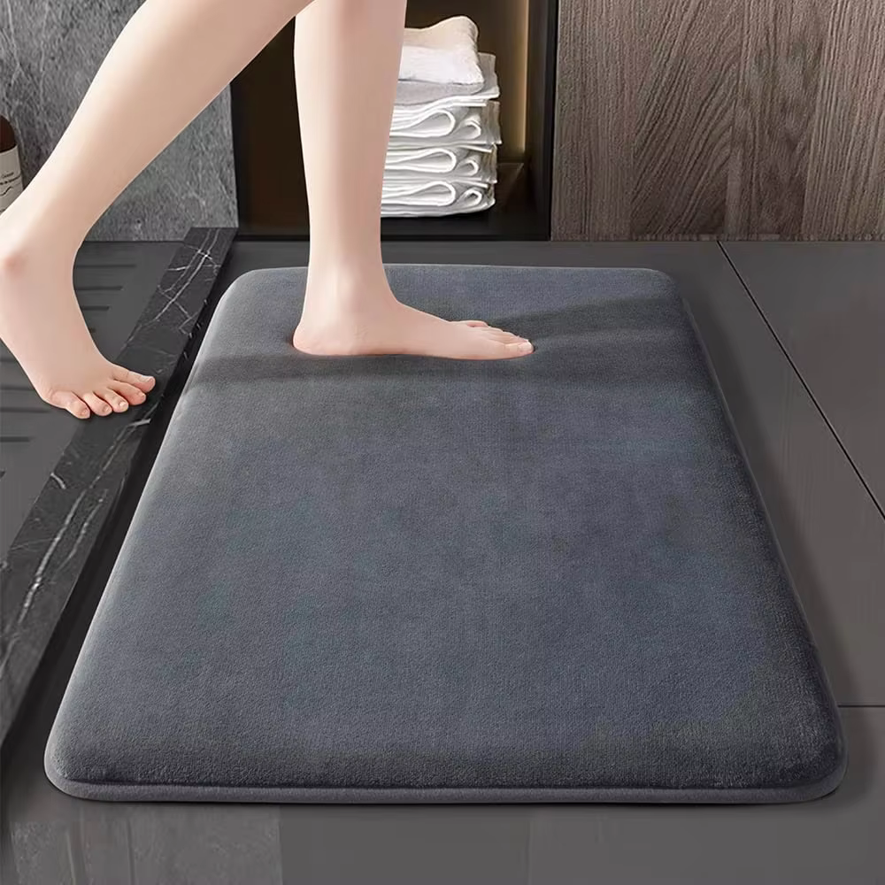 Contre les virus super absorbants pour sol de salle de bain et porte
