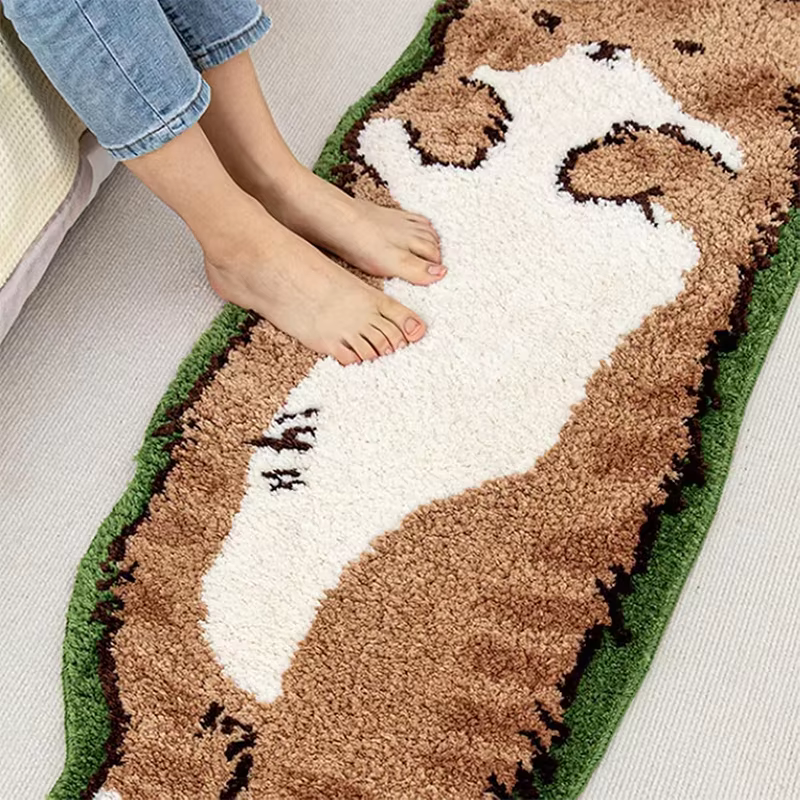 Vikama chat Long tapis drôle moelleux