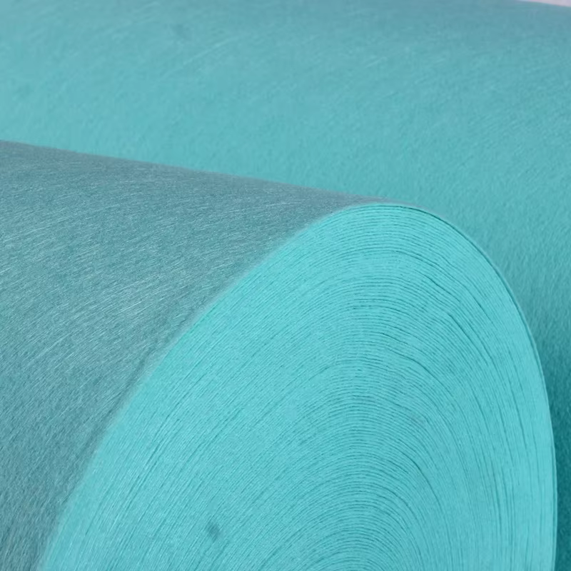 Tapis bleu Tiffany jetable Non tissé