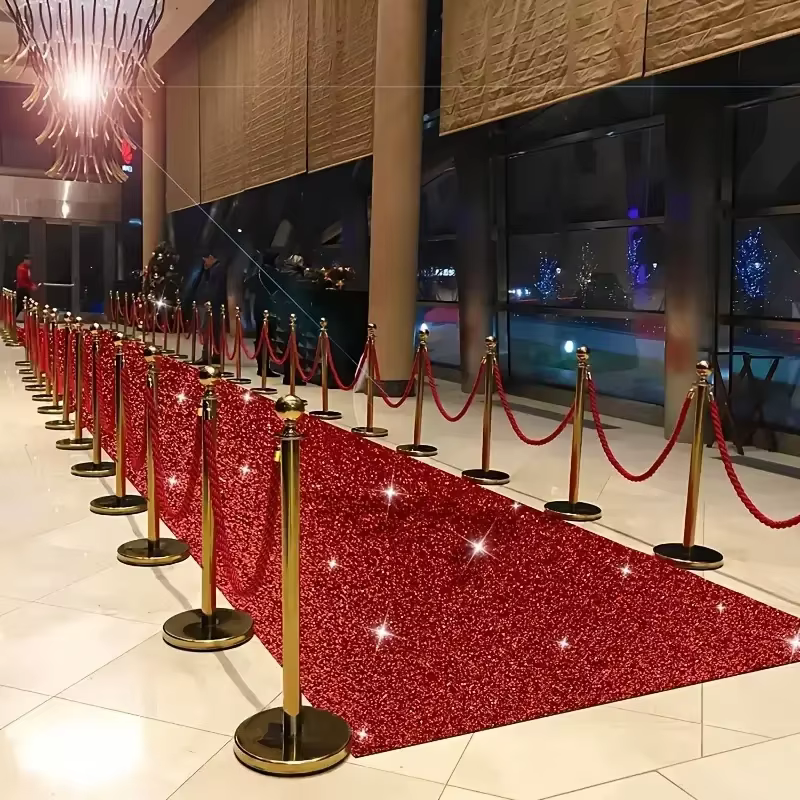 Tapis rouge de mariage