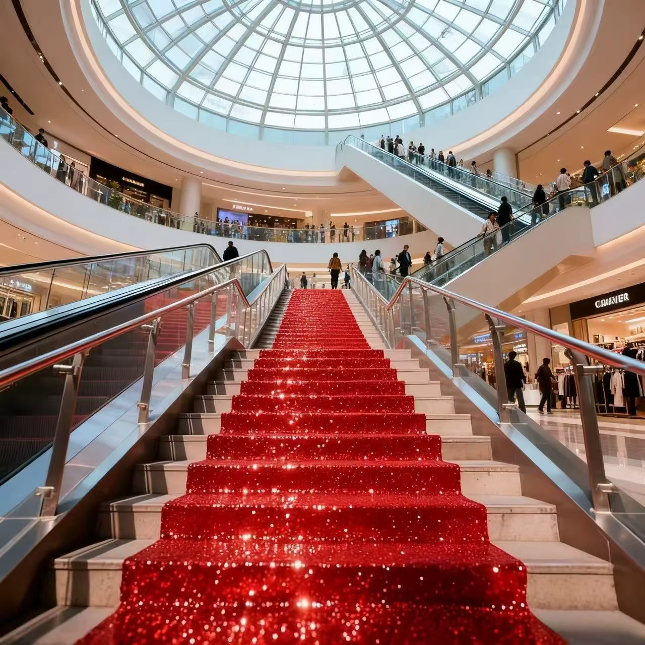 Tapis rouge, adapté à diverses Occasions