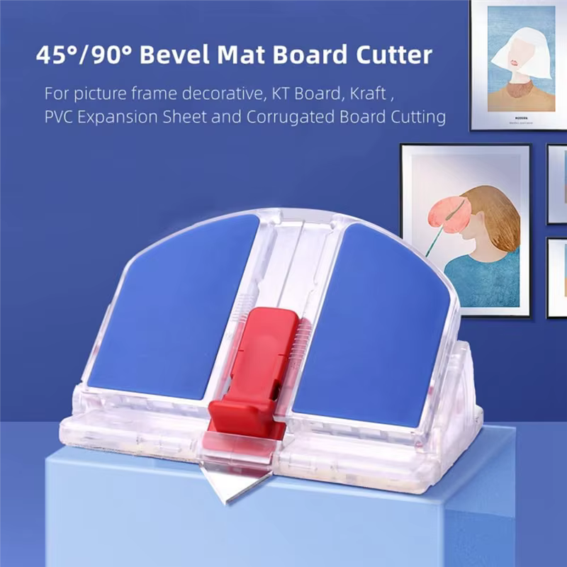 Coupe-tapis biseauté à 45 et 90 degrés