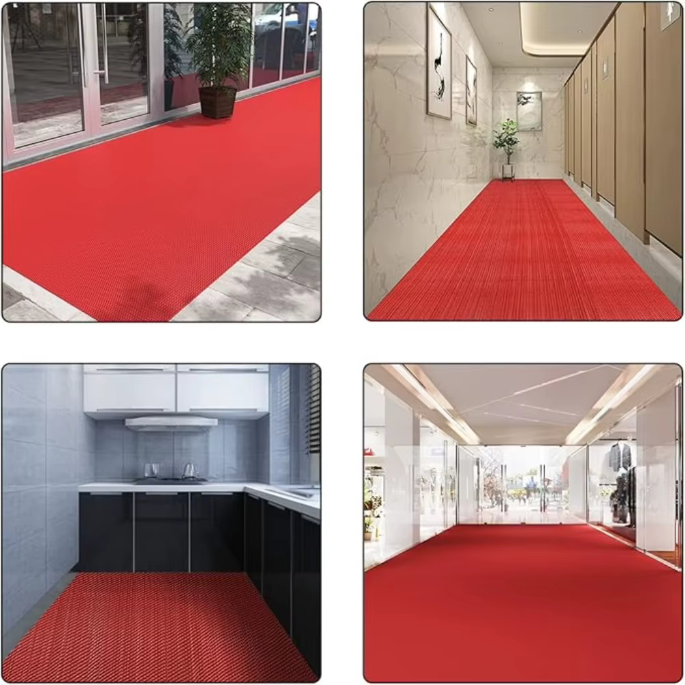 Tapis de sol antidérapants en plastique Pvc