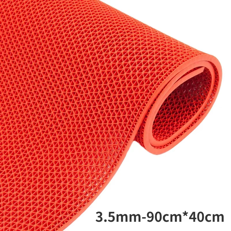 Tapis de sol antidérapants en plastique Pvc