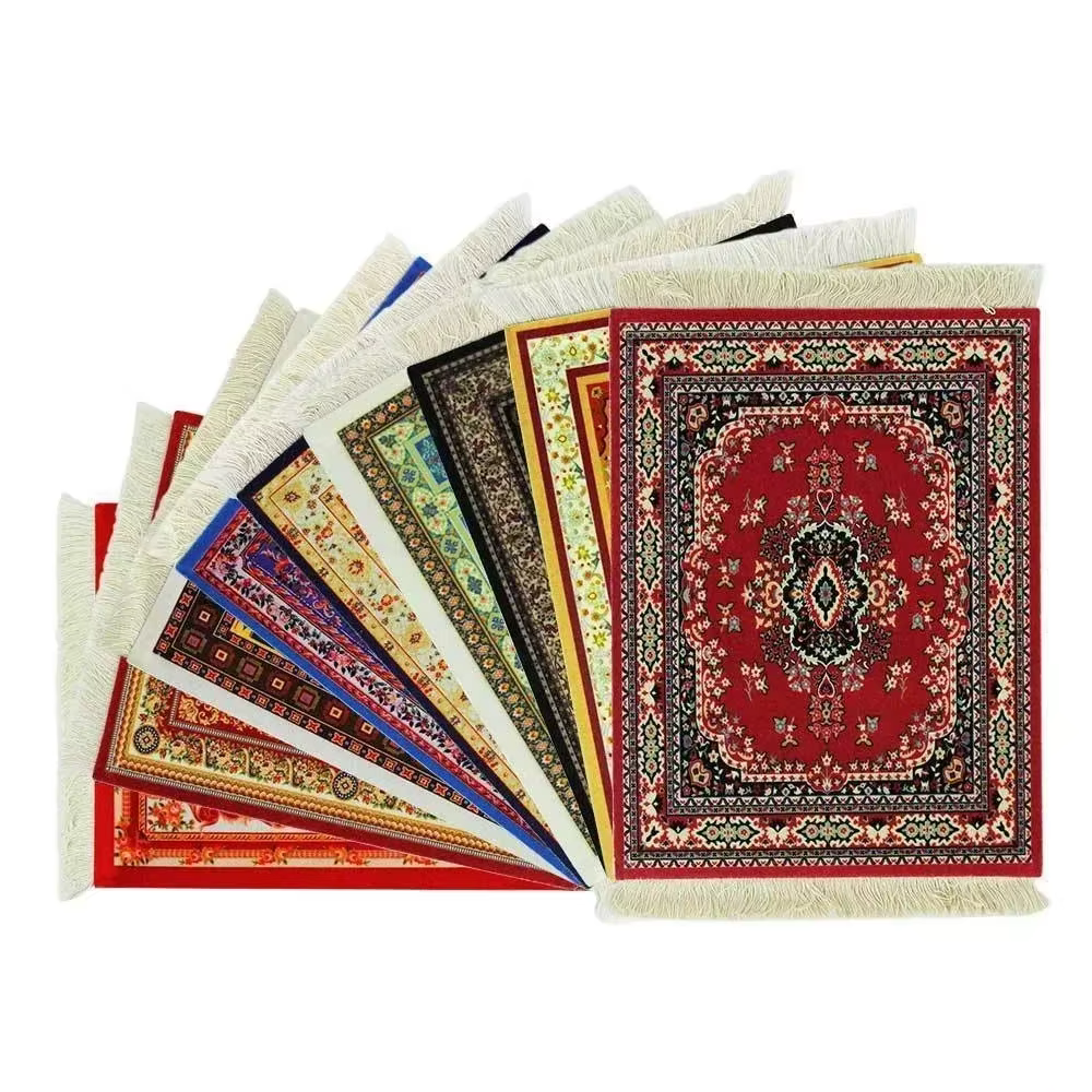 Mini tapis de souris persan tissé