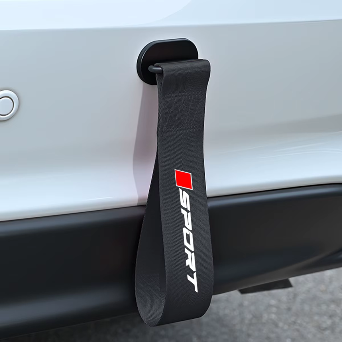 Bande décorative pour pare-chocs avant ou arrière de voiture, ceinture de remorquage, décoration sportive extérieure automobile