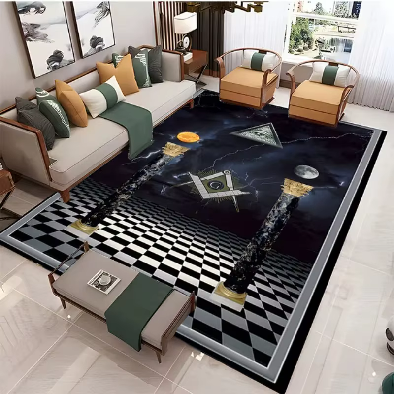Maçonnerie tapis modernes maison capitale communauté zone franc-maçon