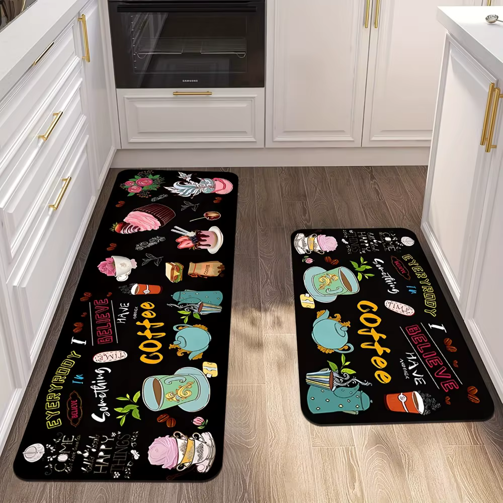 Tapis thème de cuisine