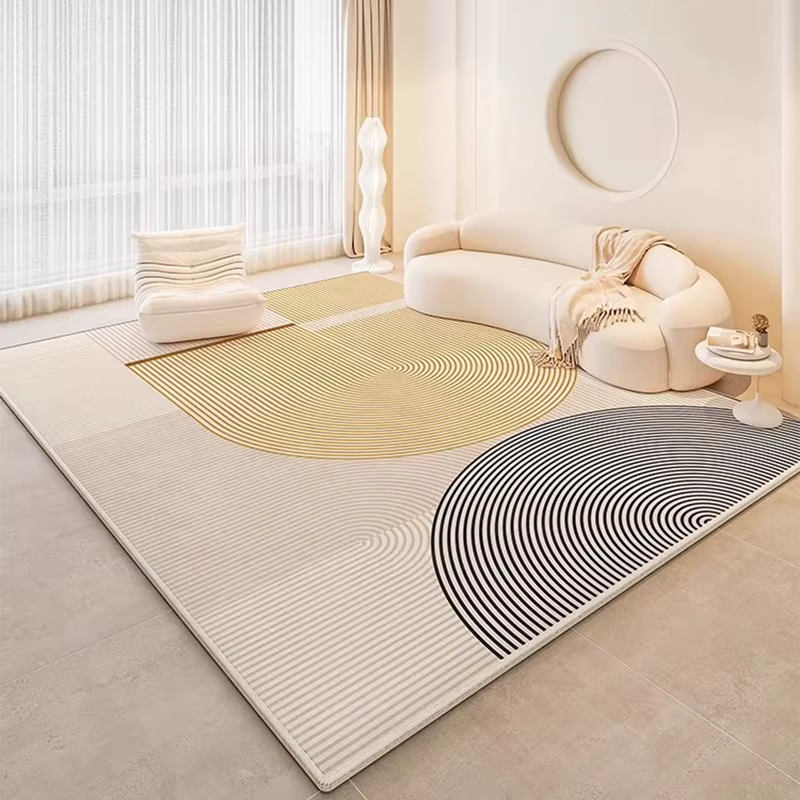 VIAKAMA – tapis Simple de Style crémeux pour salon