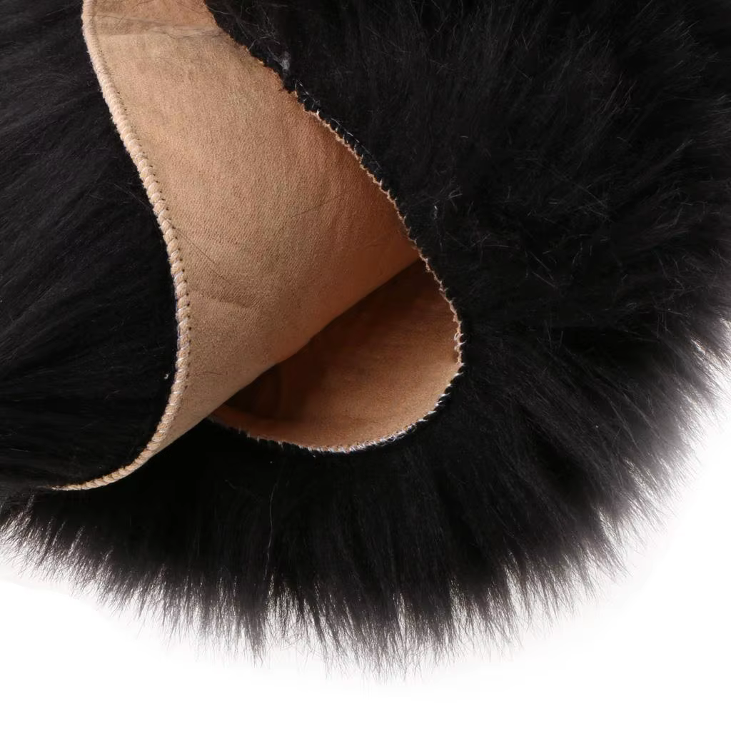 Fityle Fashion-Tapis en peau de mouton douce pour la décoration intérieure