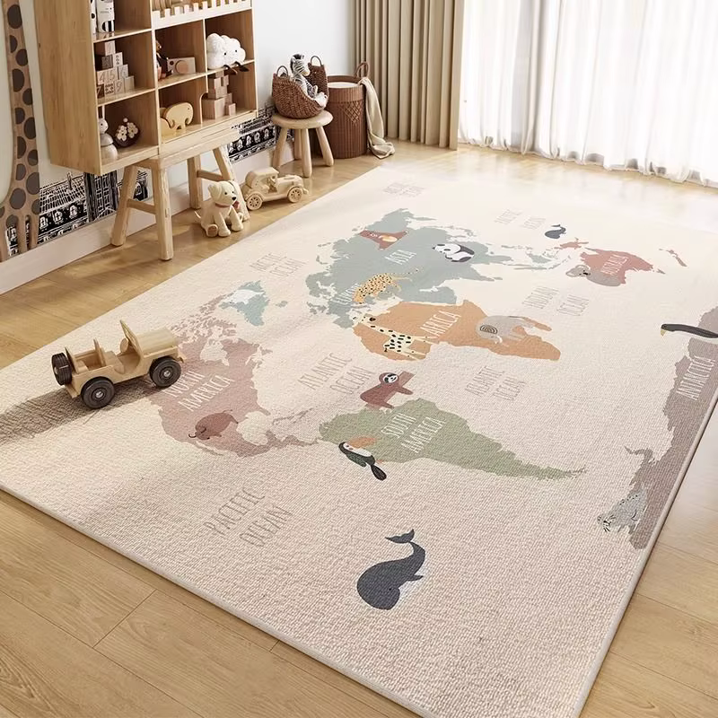 VIKAMA rystal Pile tapis chambre