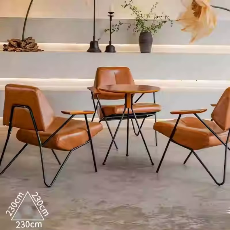 Café Vintage chaise basse Style industriel rétro