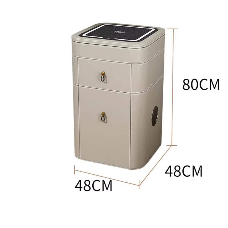 Coiffeuse de qualité élégante et glamour, au design créatif et esthétique nordique, avec rangement, pour chambre à coucher