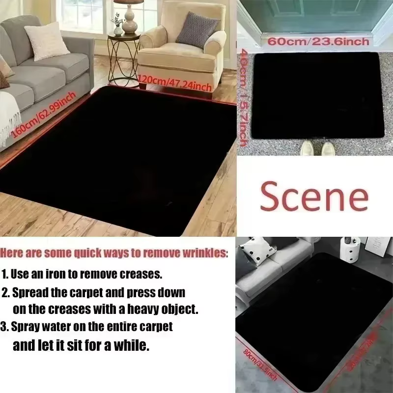 Tapis 3D réaliste Santorin & Snow Mountain