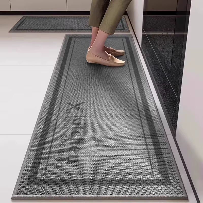 Tapis de sol de cuisine long antidérapant et résistant à l'usure