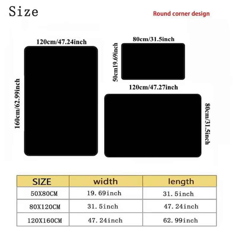 Tapis de luxe en marbre noir blanc or