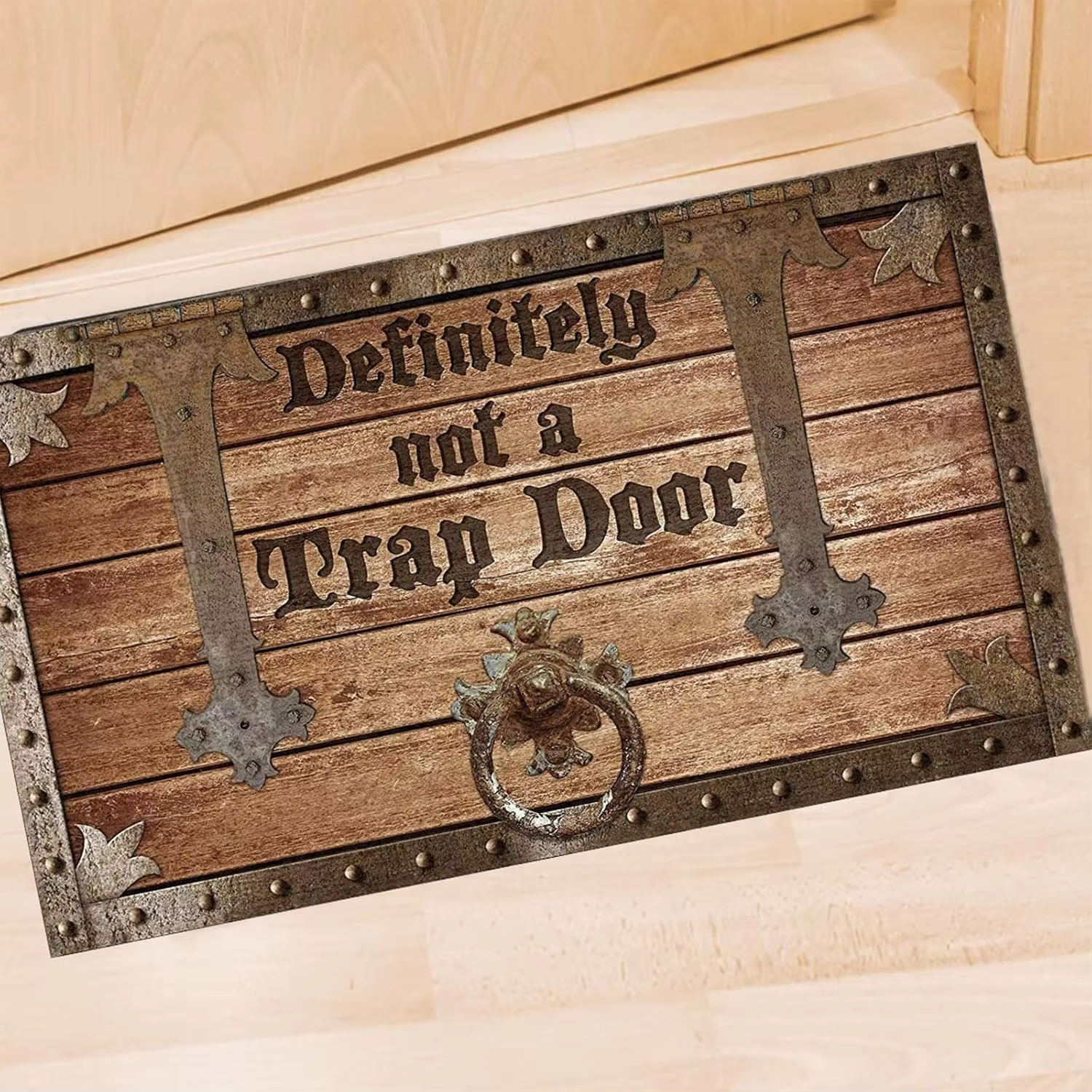 Tapis de bienvenue amusant pour les fans de D&D