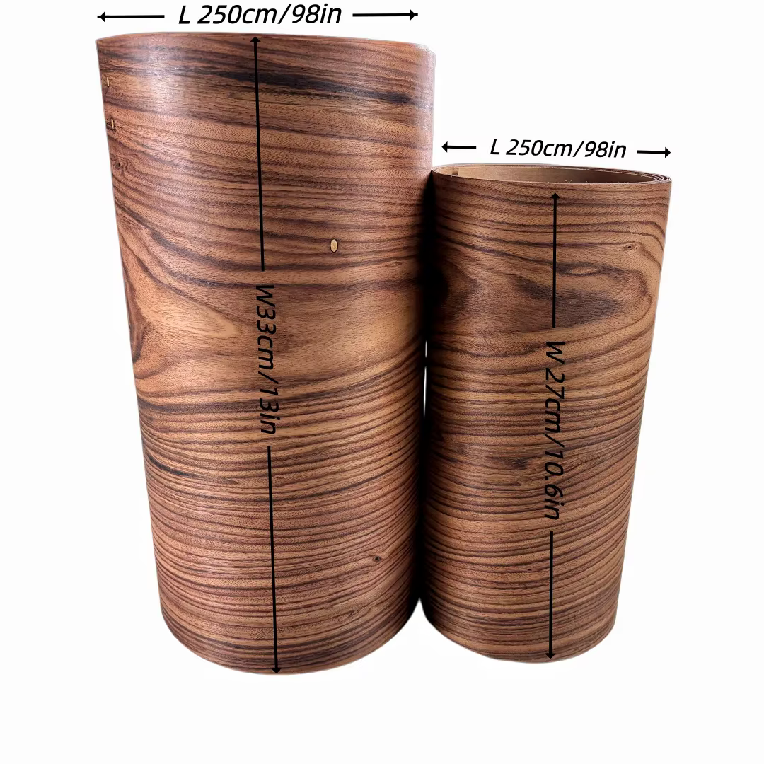 Placage de bois de palissandre naturel pour la rénovation de meubles, projets de bricolage pour la décoration intérieure, placage pour enceintes et décoration de meubles