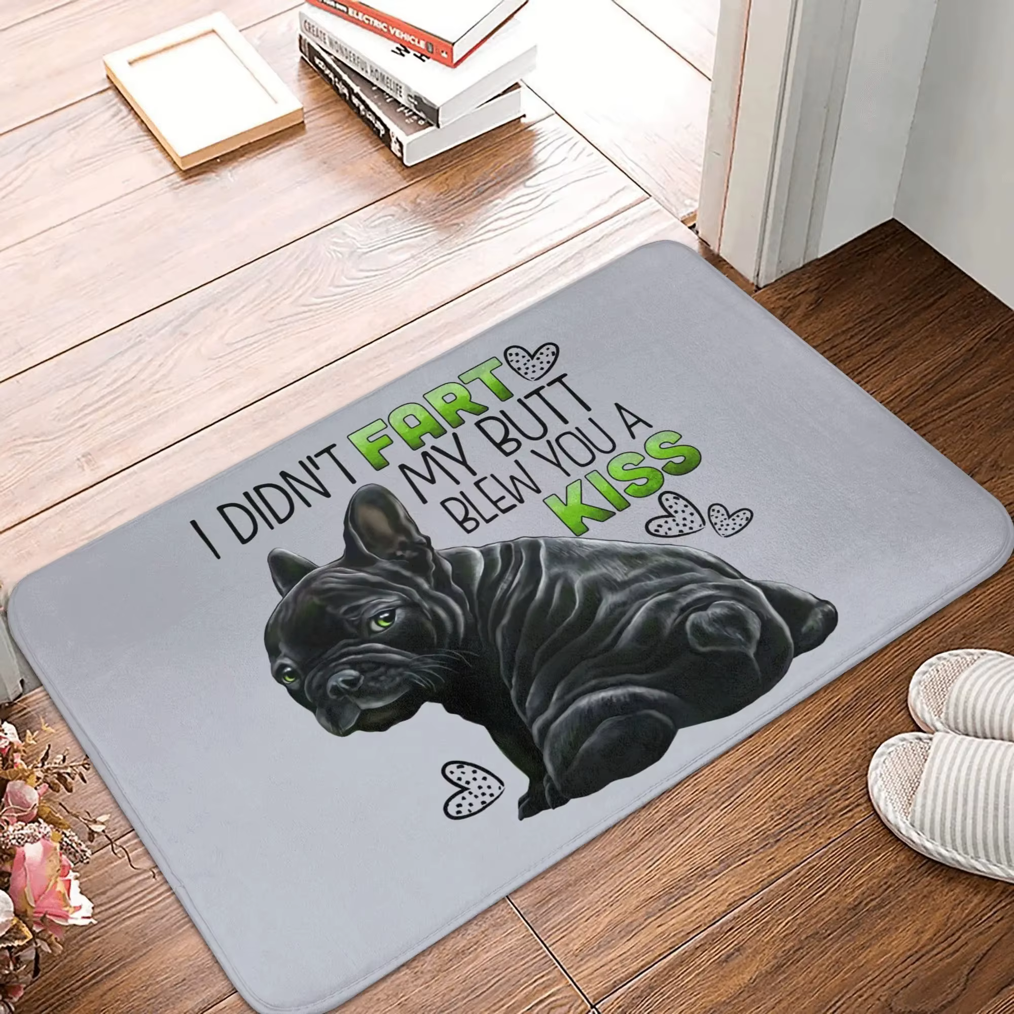 Tapis de porte antidérapant Style Pop Art
