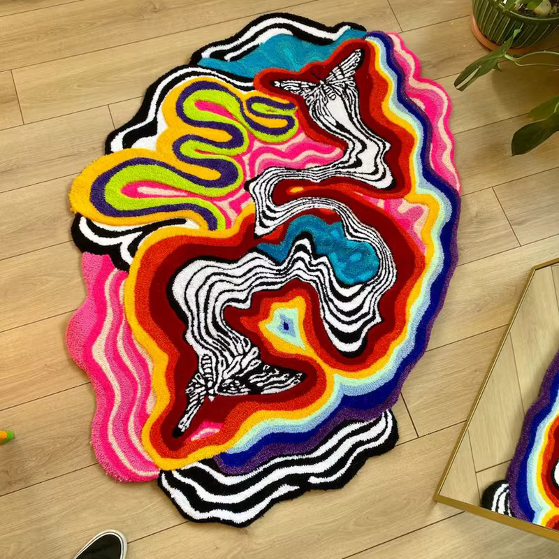 VIKAMA – tapis créatif de forme spéciale de luxe
