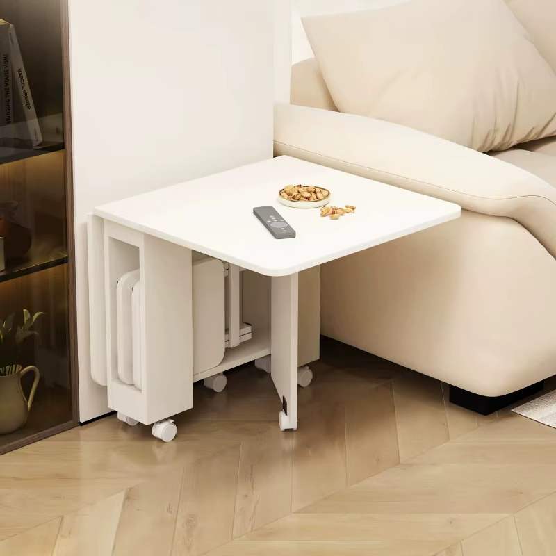 Table basse d'angle moderne pliable