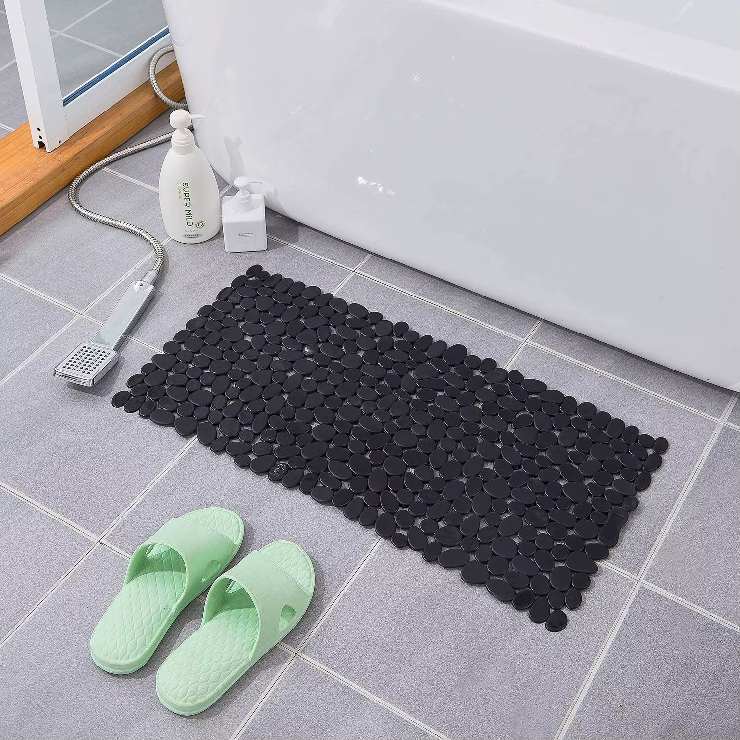 Tapis de salle de bain baignoire