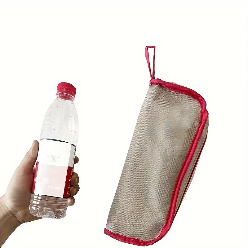 Ouggoor Tabouret pliant portable avec poignée et fermeture éclair, tabouret de camping et de pêche en plein air pour un transport et un rangement faciles