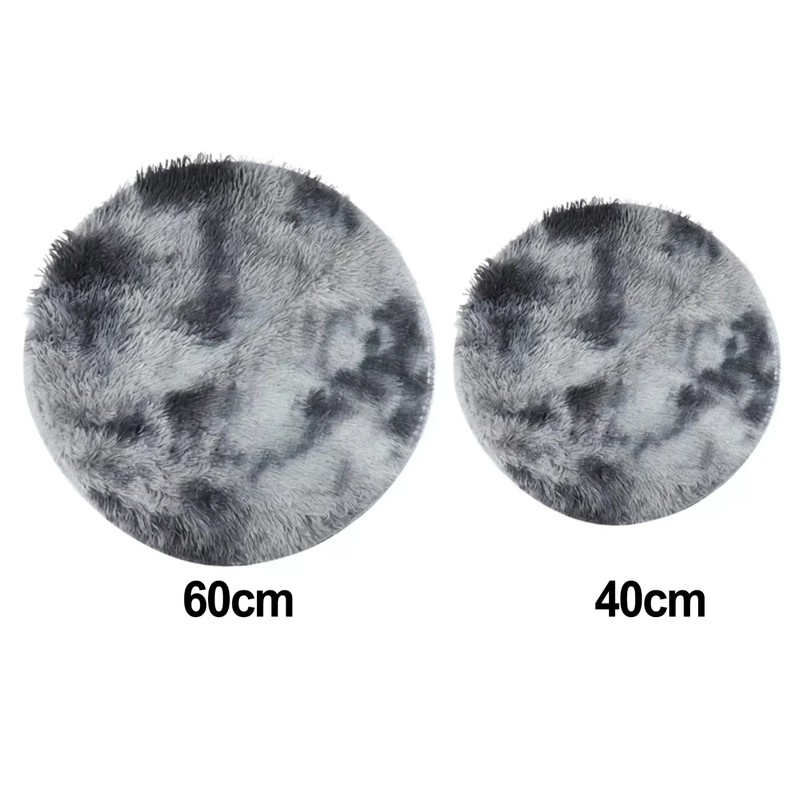 Tapis rond moelleux non ald pour chambre de bébé