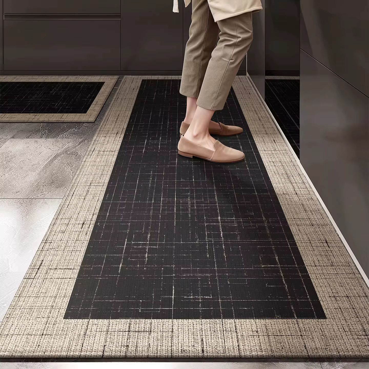 Tapis de sol de cuisine long antidérapant