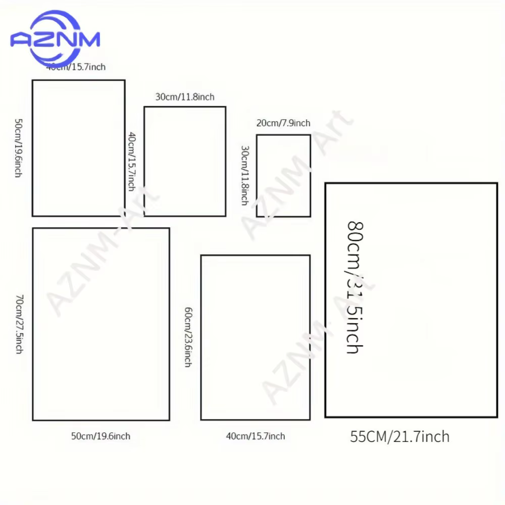 Décoration murale en toile sans cadre pour chambre d'enfant, style nordique moderne, dessin animé, lapin, hibou, ours, anglais, 1 pièce/6 pièces