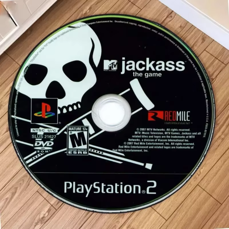 Jackass disque circulaire tapis motif zone