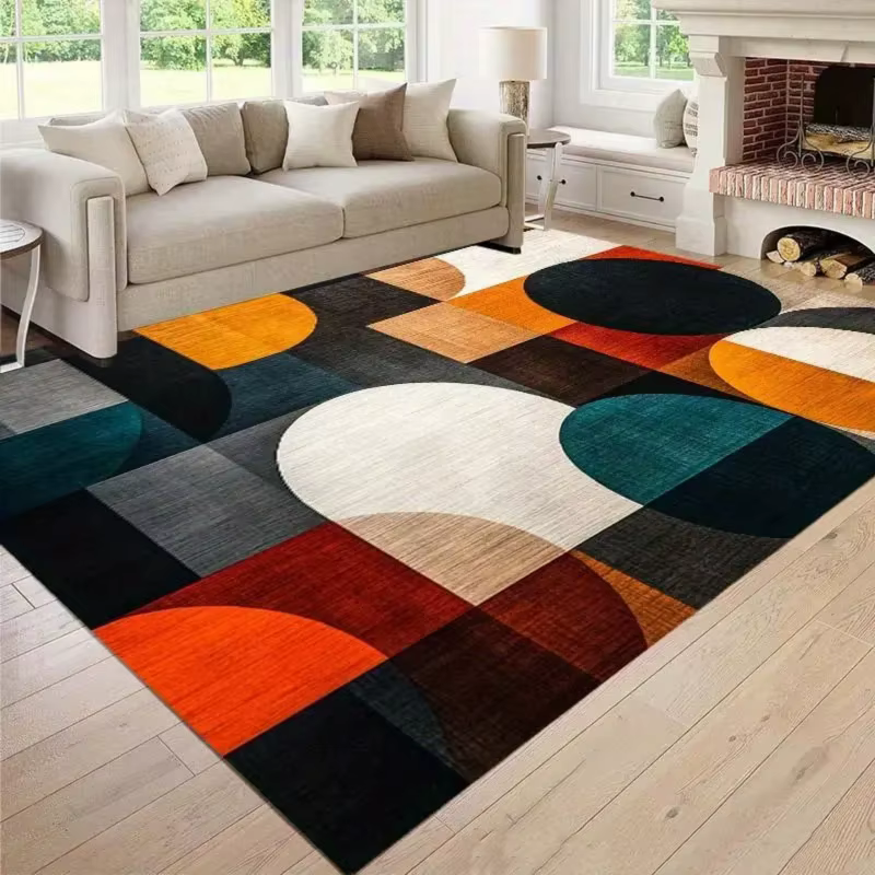 Tapis décoratif d'art moderne