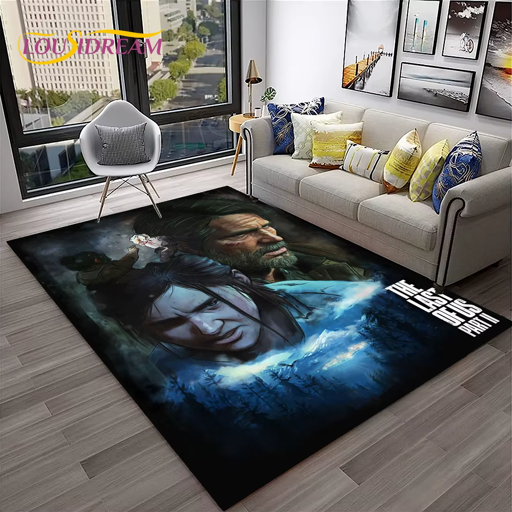 Le dernier d'entre nous jeu d'horreur Pedro TV tapis pour la maison salon chambre canapé paillasson décor