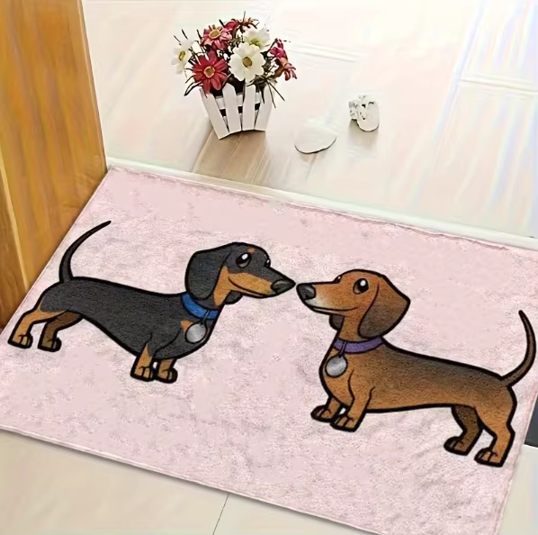 Tapis Chien Saucisson Mignon