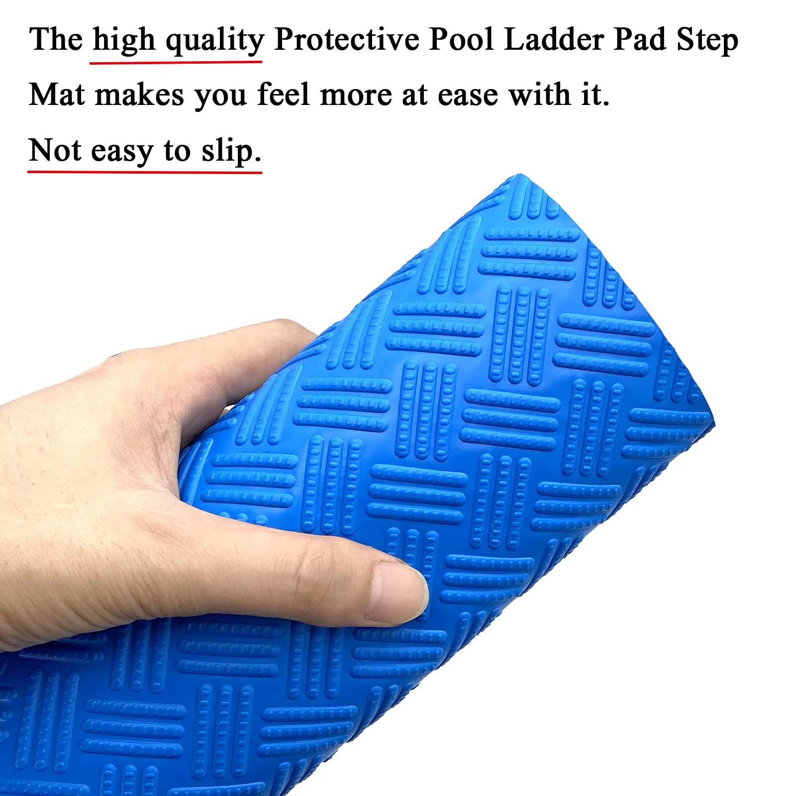Tapis de marche pour piscine avec texture antidérapante