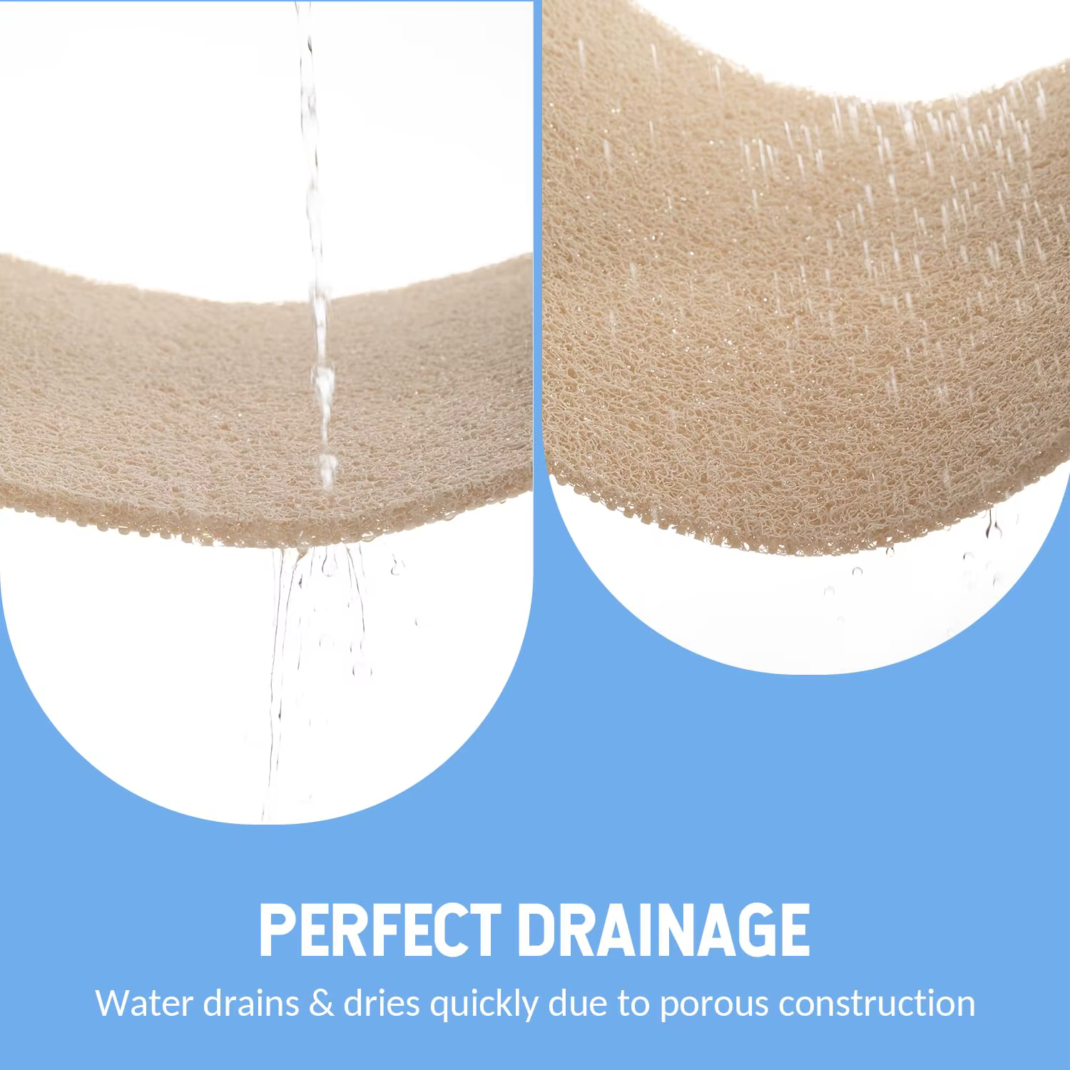 Tapis de baignoire antidérapant 40x60 CM