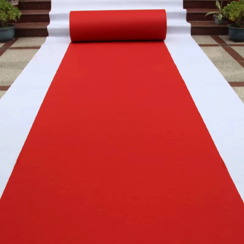 Tapis rouge personnalisé pour mariage