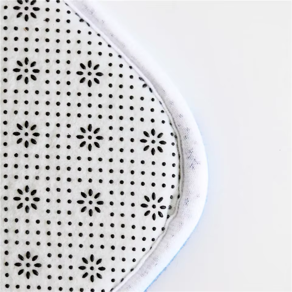 Tapis anti-aldes circulaire personnalisé avec logo pour la maison