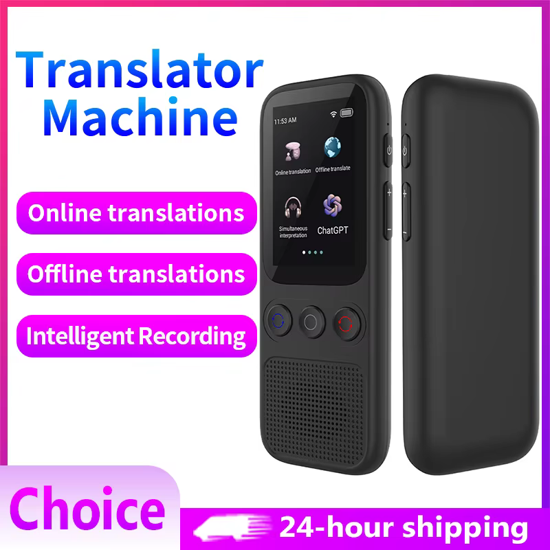 Dispositif de traduction de langues, traduction de photos vocales hors ligne, traducteur Portable 2025, 138 langues pour les voyages d'affaires
