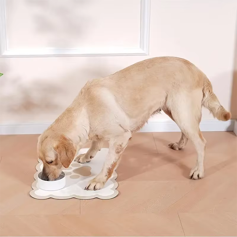 Tapis d'alimentation pour animaux de compagnie