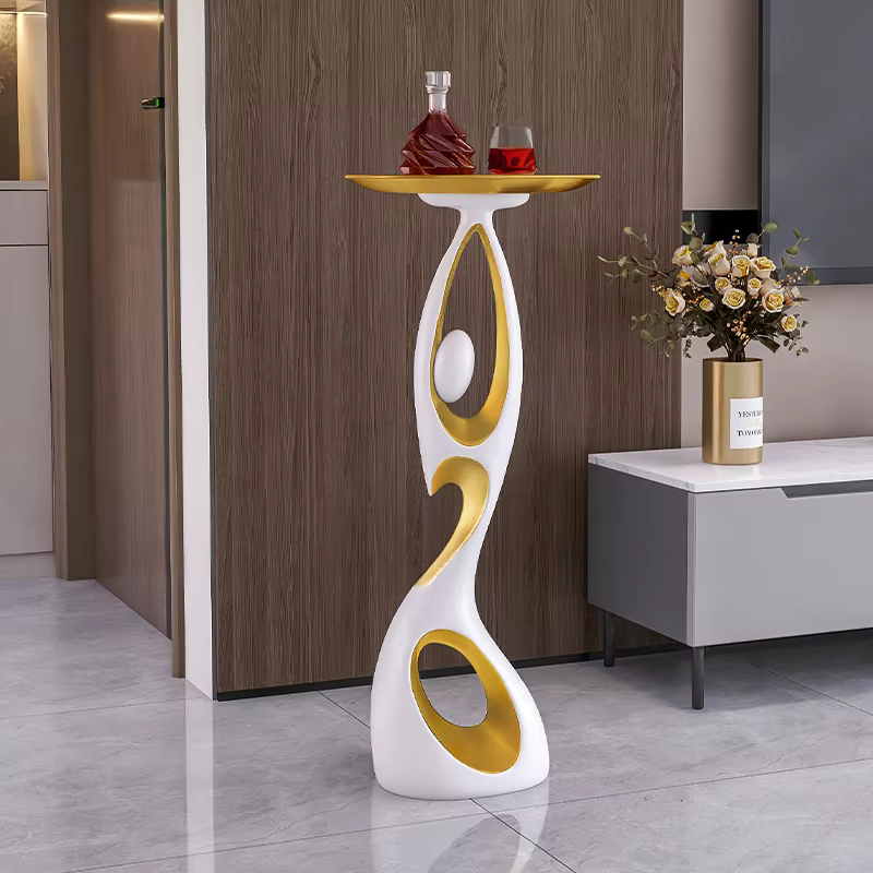 Table d'angle minimaliste moderne