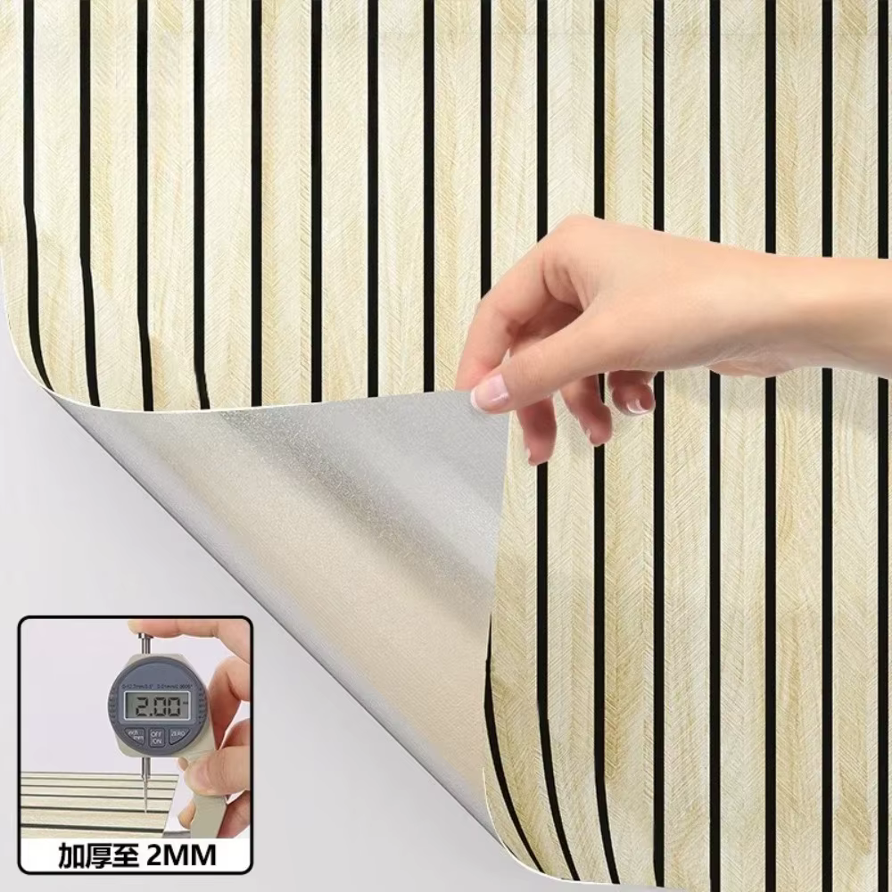 Panneaux muraux 3D imitation bois