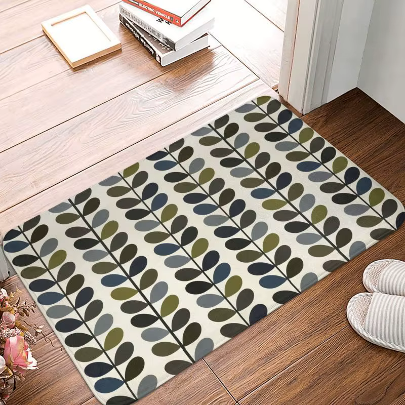 Orla Kiely-Tapis de porte d'entrée moderne du milieu du siècle
