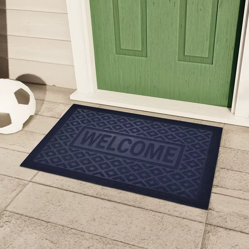 Tapis d'entrée en caoutchouc robuste - Antidérapant