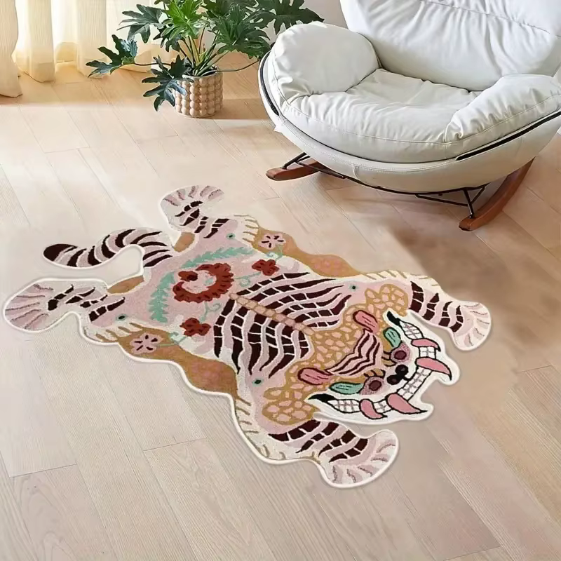 Tapis en forme de tigre VIKAMA