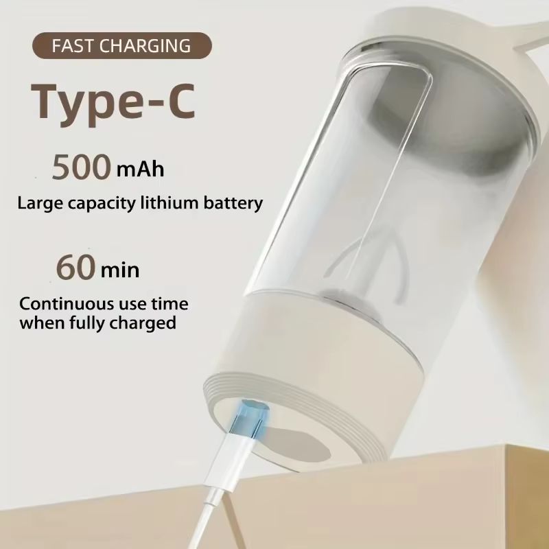 Shaker électrique Intelligent à agitation automatique de 450ml, pour remplacement de repas, tasse de mélange de Sport Portable