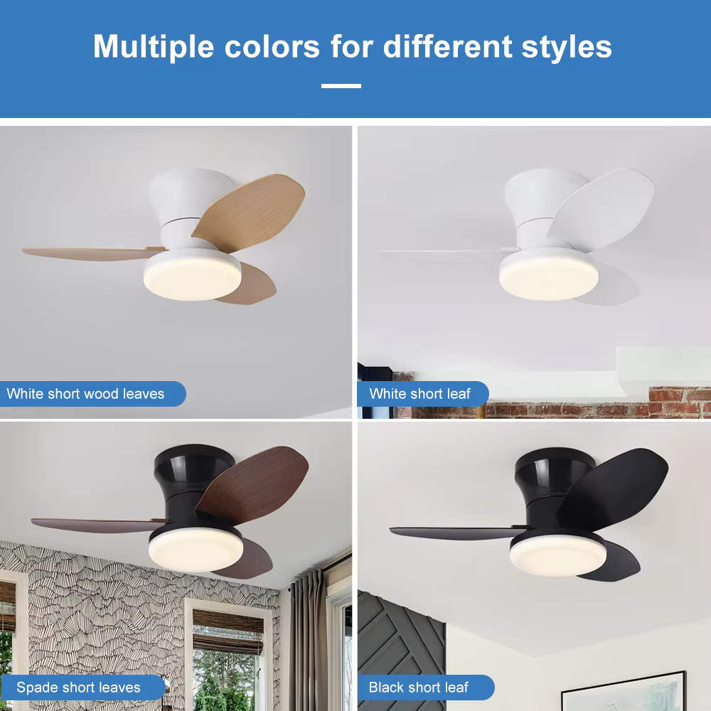 Lampes de ventilateur nordiques, chambres à coucher, salles d'étude, salles à manger, lampes de ventilateur de plafond modernes et minimalistes, chambres d'enfants, o commercial