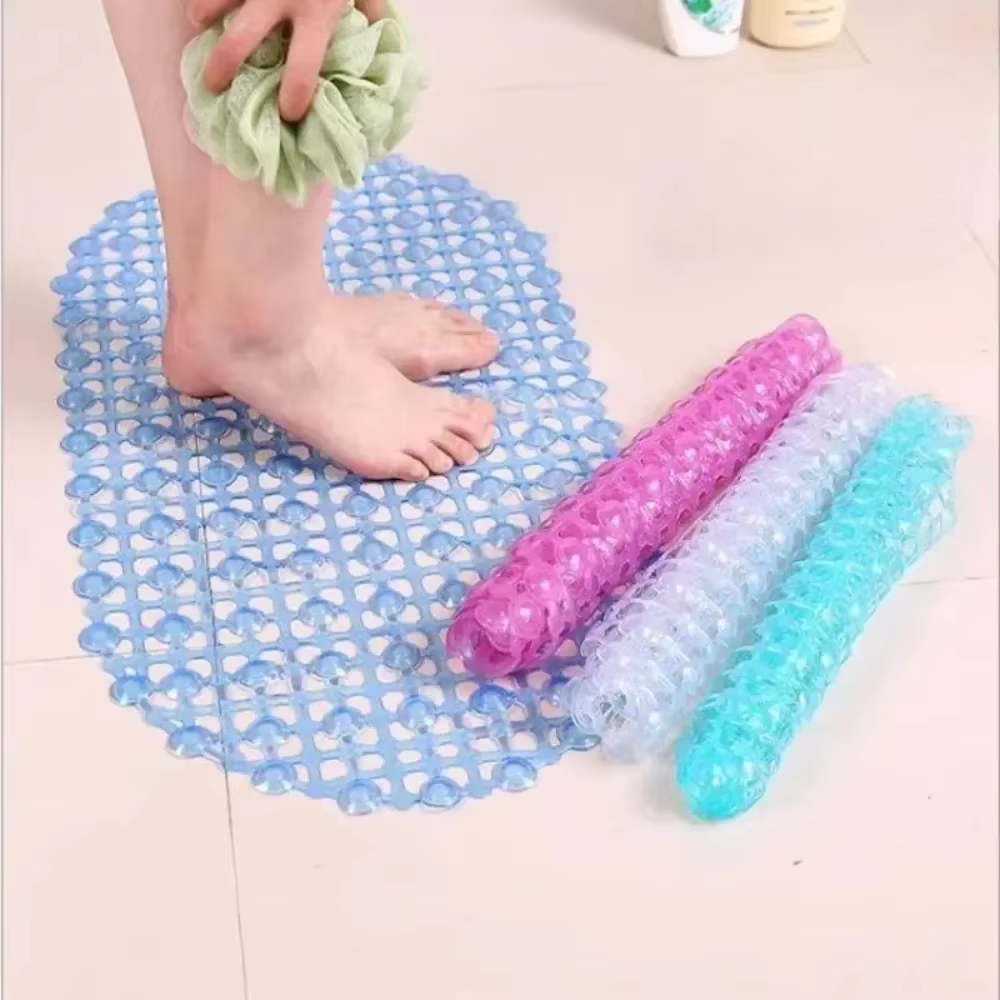 Tapis de bain antidérapant en PVC non ald