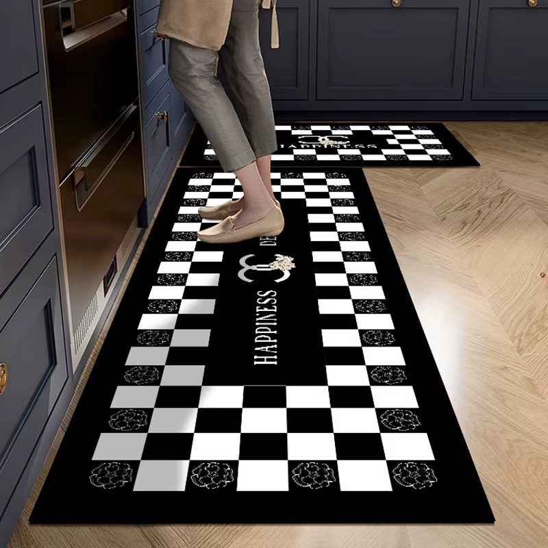 VIKAMA – tapis de cuisine Long en velours cristal