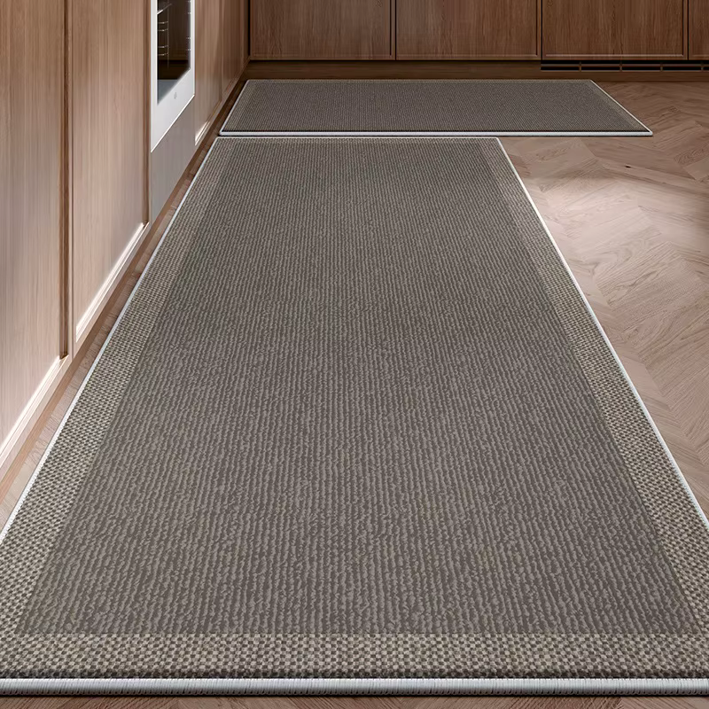 Tapis de sol pour cuisine gris foncé